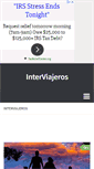 Mobile Screenshot of interviajeros.com